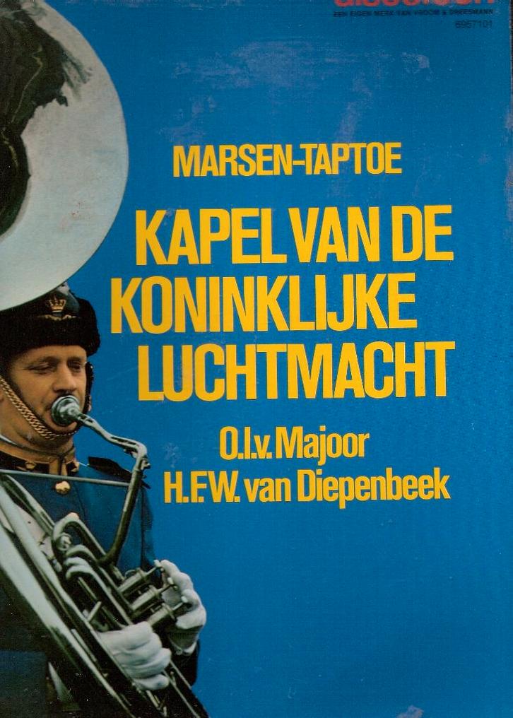 Kapel Koninklijke Luchtmacht -Marsen Taptoe - Discofoon LP, Verzamelen, Militaria | Algemeen, Luchtmacht, Nederland, Ophalen