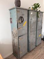 3 vintage unieke lockerkasten, Ophalen of Verzenden, Zo goed als nieuw