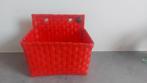 Handed by rood mandje, Ophalen of Verzenden, Zo goed als nieuw, Rechthoekig, Mand