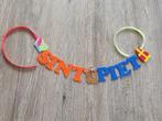 Sinterklaas sint piet wolvilt vilt letterslinger, Hobby en Vrije tijd, Vilt, Ophalen of Verzenden, Nieuw, Figuurtje(s), Wolvilt
