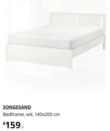 Songesand bedframe Ikea - afbeelding 1