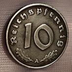 Schaarse 10 Reichspfennig 1945A Derde Reich, Postzegels en Munten, Munten | Europa | Niet-Euromunten, Verzenden, België