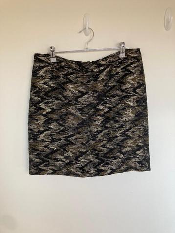 Claudia Sträter goud met zilveren mini skirt maat 40 met wol beschikbaar voor biedingen