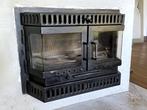 Edel-Fire inbouw hout kachel met dubbele deurtjes, Huis en Inrichting, Kachels, Ophalen, Gebruikt, Houtkachel, Inbouw