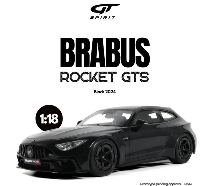 Pre order GT Spirit (Mercedes)  BRABUS ROCKET GTS, Hobby en Vrije tijd, Modelauto's | 1:18, Nieuw, Overige merken, Ophalen of Verzenden