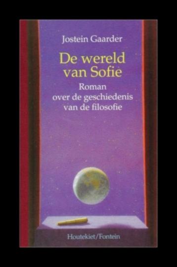 DE WERELD VAN SOFIE - Geschiedenis vd filosofie - J GAARDER beschikbaar voor biedingen