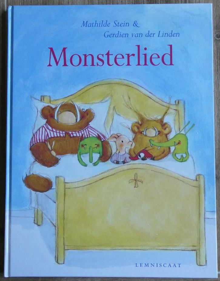 Monsterlied - Mathilde Stein, Boeken, Kinderboeken | Kleuters, Zo goed als nieuw, 4 jaar, Jongen of Meisje, Voorleesboek, Ophalen of Verzenden