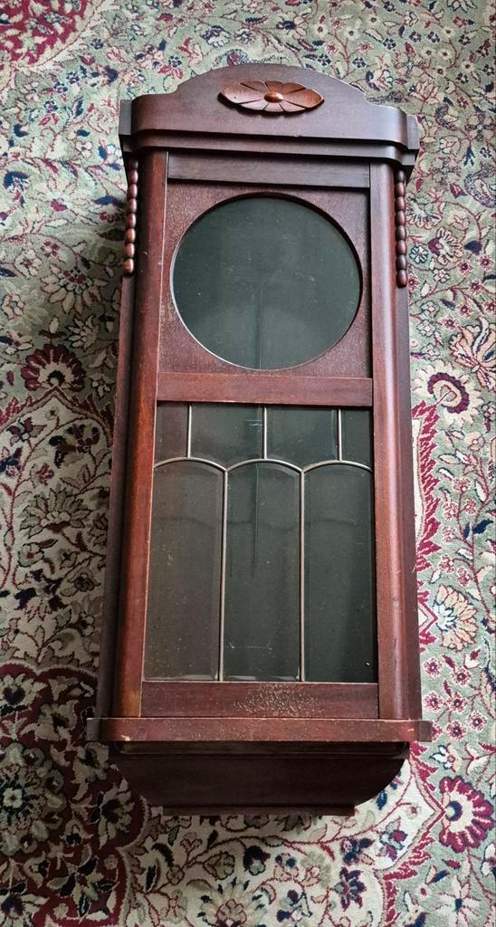 Klokkast, hangkastje, vintage kastje., Antiek en Kunst, Antiek | Klokken, Ophalen
