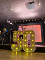 PIEPSCHUIM CIJFERS 50 INCL VERLICHTING, Ophalen of Verzenden, Zo goed als nieuw, Verjaardag