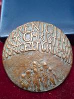 Penning 1975 Vereniging Voortgezet Christelijk Onderwijs, Ophalen of Verzenden, Brons, Nederland