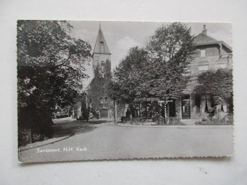 SA36 Santpoort - N.H. Kerk, Verzamelen, Ansichtkaarten | Nederland, Gelopen, Noord-Holland, 1940 tot 1960, Verzenden