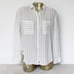 Mooie Mango Streepjes Blouse 591 100% Viscose (M)- 59 € 20,-, Kleding | Dames, Blouses en Tunieken, Mango, Ophalen of Verzenden