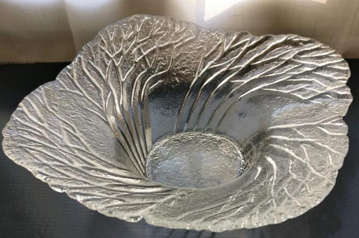 Finland pertti kallioinen lasisepat metsa forrest bowl glas, Antiek en Kunst, Antiek | Glas en Kristal, Ophalen of Verzenden