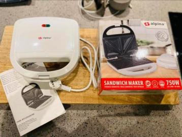 Alpina Sandwich maker tosti ijzer contactgrill beschikbaar voor biedingen