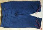 Blauwe nikkebokker broek. Uit de jaren 70., Kleding | Heren, Carnavalskleding en Feestkleding, Ophalen of Verzenden, Zo goed als nieuw