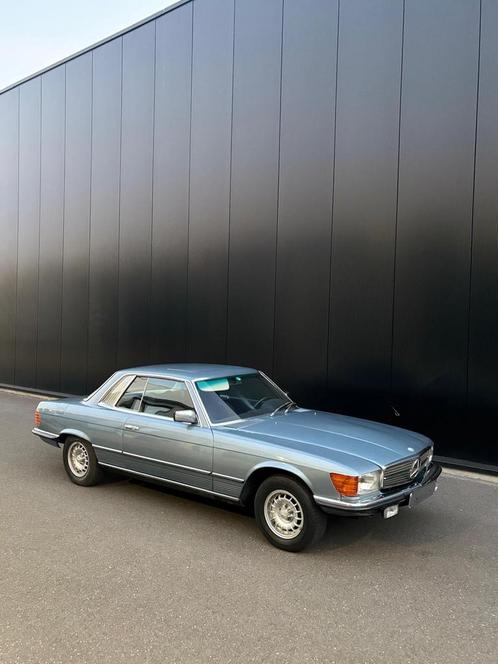 Mercedes 280 slc, Auto's, Mercedes-Benz, Particulier, Overige modellen, Benzine, Coupé, Automaat, Blauw, Blauw, Leder en Stof