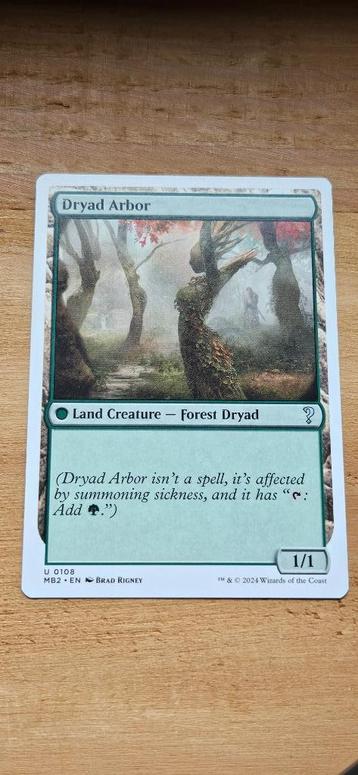 Dryad Arbor beschikbaar voor biedingen