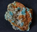 Blauwe Aurichalciet, Verzamelen, Mineralen en Fossielen, Ophalen of Verzenden, Mineraal