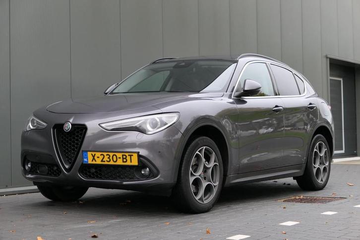 Alfa Romeo Stelvio 2.0 T AWD B-Tech Q4 Pano Keyless Carplay, Auto's, Alfa Romeo, Bedrijf, Te koop, Stelvio, 4x4, ABS, Achteruitrijcamera