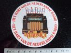 sticker veronica logo het hart van de nederlandse radio, Verzenden, Zo goed als nieuw, Film, Tv of Omroep
