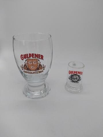Gulpener Bierglazen Set: Giganten & Mini Pulletje beschikbaar voor biedingen