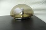 Space Age plafondlamp, Ophalen of Verzenden, Gebruikt, Glas