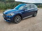 BMW X1 Xdrive20i 192pk Aut 2018 Blauw, 1998 cc, 2000 kg, Blauw, Leder en Stof