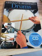 Absolute beginners drums, Muziek en Instrumenten, Bladmuziek, Les of Cursus, Ophalen of Verzenden, Zo goed als nieuw