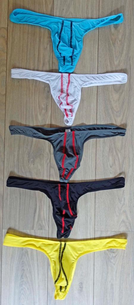 Sexy heren strings  geen verzendkosten, Ophalen of Verzenden, Zwart, Slip