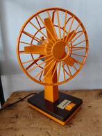 Vintage 70,s Kalorik ventilator oranje  bruin, Ophalen, Zo goed als nieuw, Tafelventilator