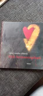C. vanden Abbeele - Mijn herinneringsboek NIEUW, Ophalen of Verzenden, Nieuw, C. vanden Abbeele
