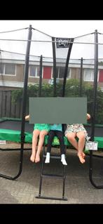 Trampoline met veiligheidsnet Exit jump arena 214 bij 366, Ophalen, Gebruikt