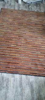 Gestreept Vloerkleed, 100 tot 150 cm, Ophalen of Verzenden, Zo goed als nieuw, Rood