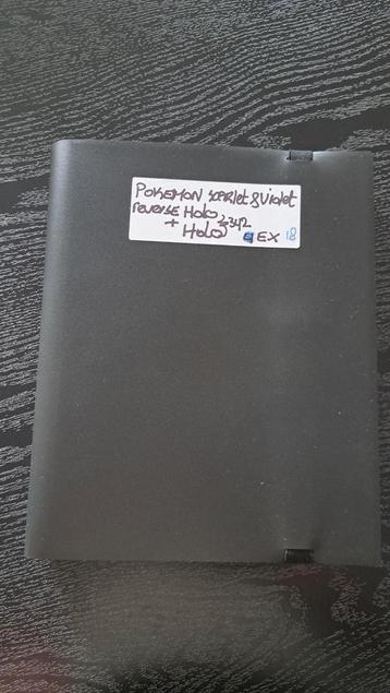 Binder Pokemon Holo's & EX'S beschikbaar voor biedingen