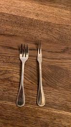 Christofle gebaks en vleeswaren vorkje, Antiek en Kunst, Antiek | Bestek, Ophalen of Verzenden