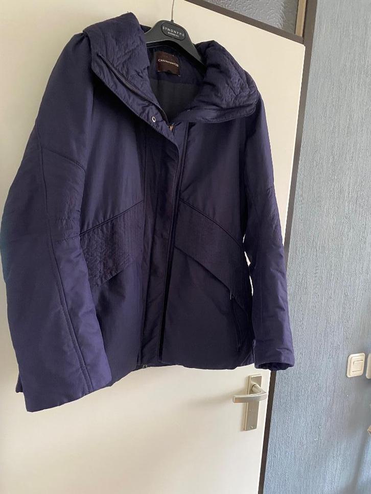 Greenstone Winterjas 42, Kleding | Dames, Jassen | Winter, Zo goed als nieuw, Maat 42/44 (L), Paars, Ophalen of Verzenden