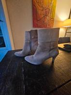 Halfhoge suede laarsjes maat 38, Bruin, Lage of Enkellaarzen, Ophalen of Verzenden, Gedragen
