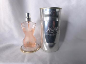 Jean Paul Gaultier classic parfumflesje incl blik leeg 20ml beschikbaar voor biedingen