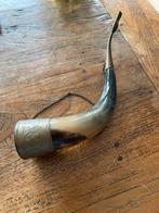 Hoorn des Overvloeds met Inscriptie, Antiek en Kunst, Ophalen of Verzenden