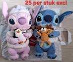 DISNEY DISNEYLAND KNUFFELS PLUCHE STITCH ANGEL KERST, Verzamelen, Disney, Ophalen of Verzenden, Overige figuren, Zo goed als nieuw
