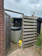 Schuttingdeel met deur, Ophalen, Minder dan 3 meter, Hout, 1 tot 2 meter
