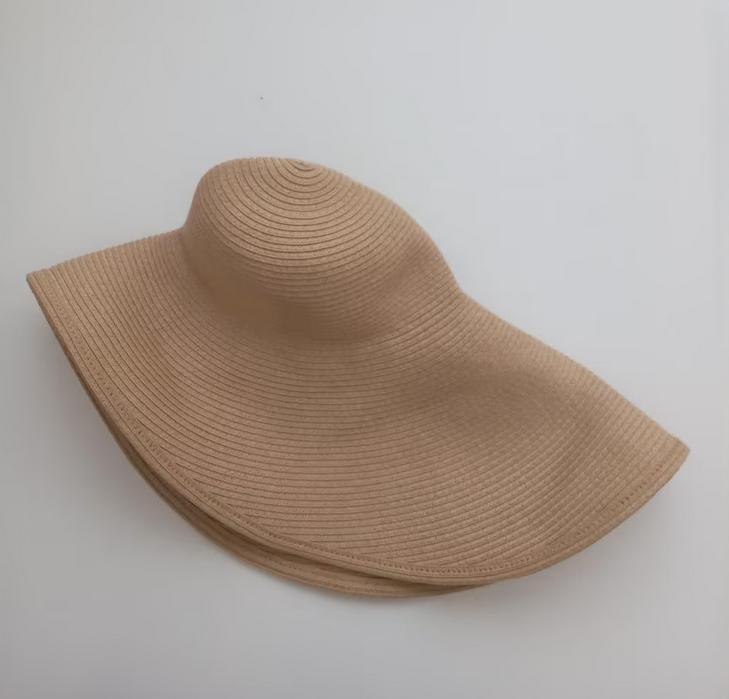 H&M reuze papier zonnehoed, maat S / 54, Kleding | Dames, Hoeden en Petten, Oosterveldweg 15, 7274 DZ, H&M, 55 cm (S, 6⅞ inch) of minder