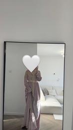 Marokkaanse jurk kaftan– lichtroze fluweel velvet met kralen, Overige typen, Maat 46/48 (XL) of groter, Ophalen of Verzenden, Zo goed als nieuw