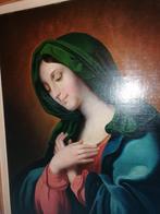 Florentijnse madonna olie op doek omstreeks 18e, Ophalen of Verzenden