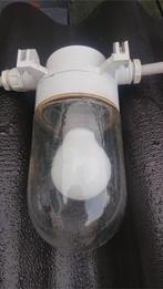 Schuur lamp, Ophalen of Verzenden, Gebruikt, Glas, Minder dan 50 cm