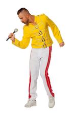 Freddy Mercury kostuum carnaval, Kleding | Heren, Ophalen, Zo goed als nieuw, Maat 52/54 (L), Carnaval