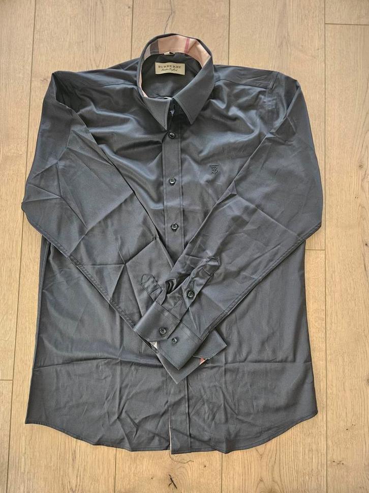 Burberry Overhemd, Kleding | Heren, Overhemden, Nieuw, Zwart, Ophalen of Verzenden