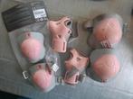 Pols knie en elleboogbeschermers van osaga roze grijs, Sport en Fitness, Skeelers, Ophalen, Gebruikt, Kinderen, Bescherming