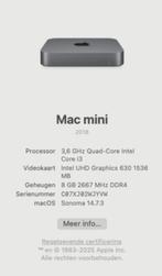 Mac mini 2018, Computers en Software, Ophalen, SSD, Zo goed als nieuw, Mac Mini