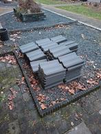 Sneldek dakpannen - Grijze dakbedekking, Doe-het-zelf en Verbouw, Dakpannen en Dakbedekking, Gebruikt, Steen of Klei, Ophalen of Verzenden